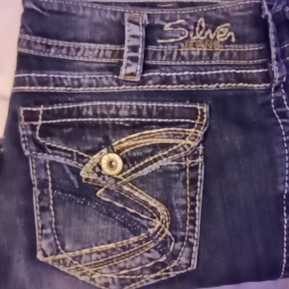 Silver women's Jeans